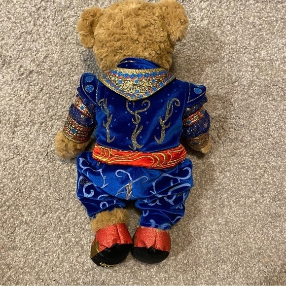 Aladdin on Broadway Plush Stuffed Bear Blue Red Kids Toy - Picture 5 of 6